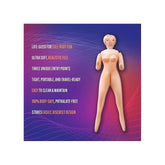 Blush Novelties X5 Men Sweet Jasmine Inflatable Love Doll Flesh